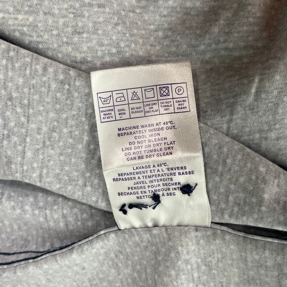 John Maverick Performance Shirt Mens Size 2XL Navy‎ Blue Diamond Print Button Up - Picture 6 of 9